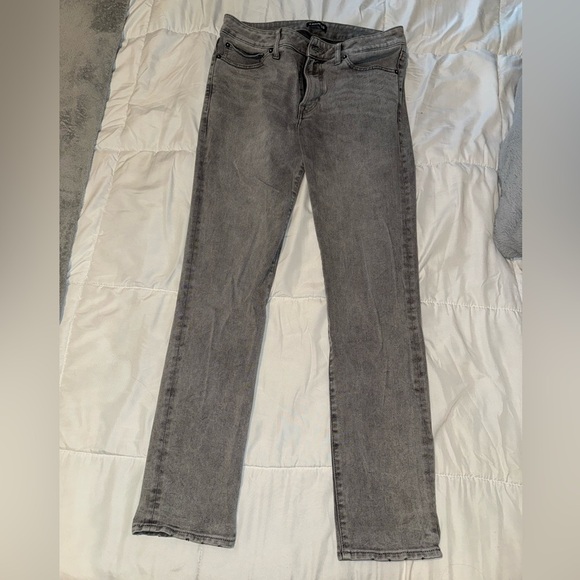 Men's Express Gray Slim Jeans - Picture 1 of 6